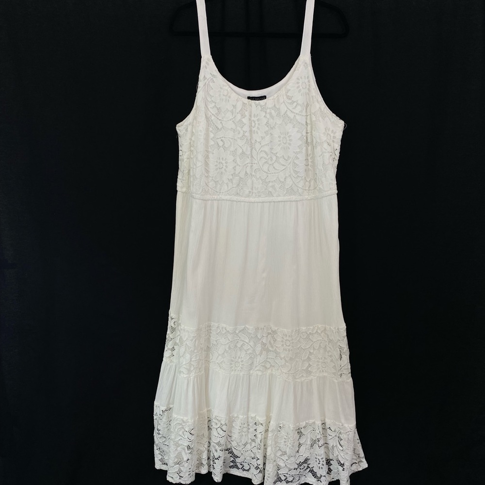 Lane Bryant White Summer Dress